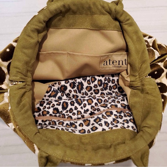 ATENTI Velvet & Suede Green Doctor’s Betty Bag - Picture 5 of 8